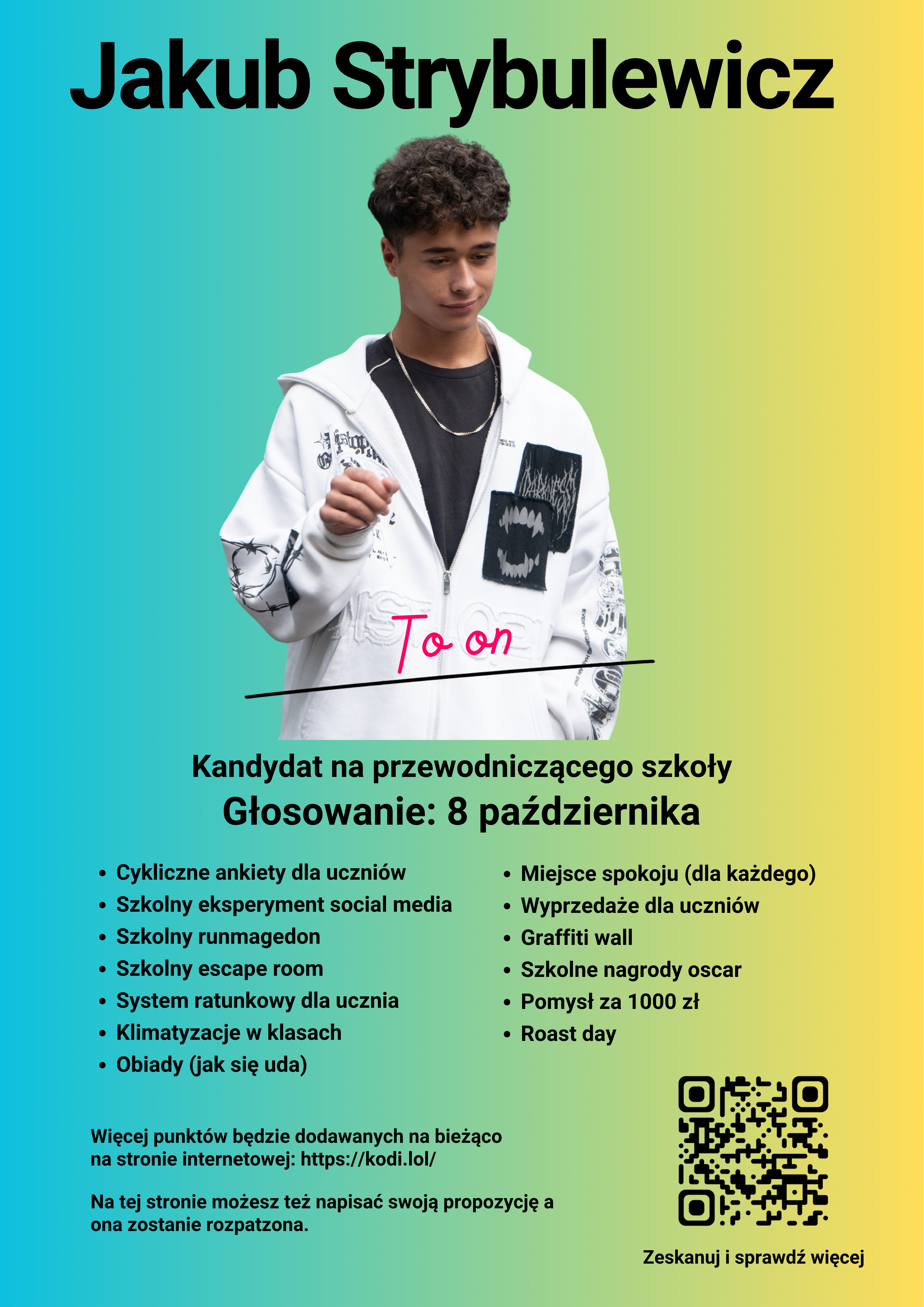 Plakat kampanijny - Wariant 5