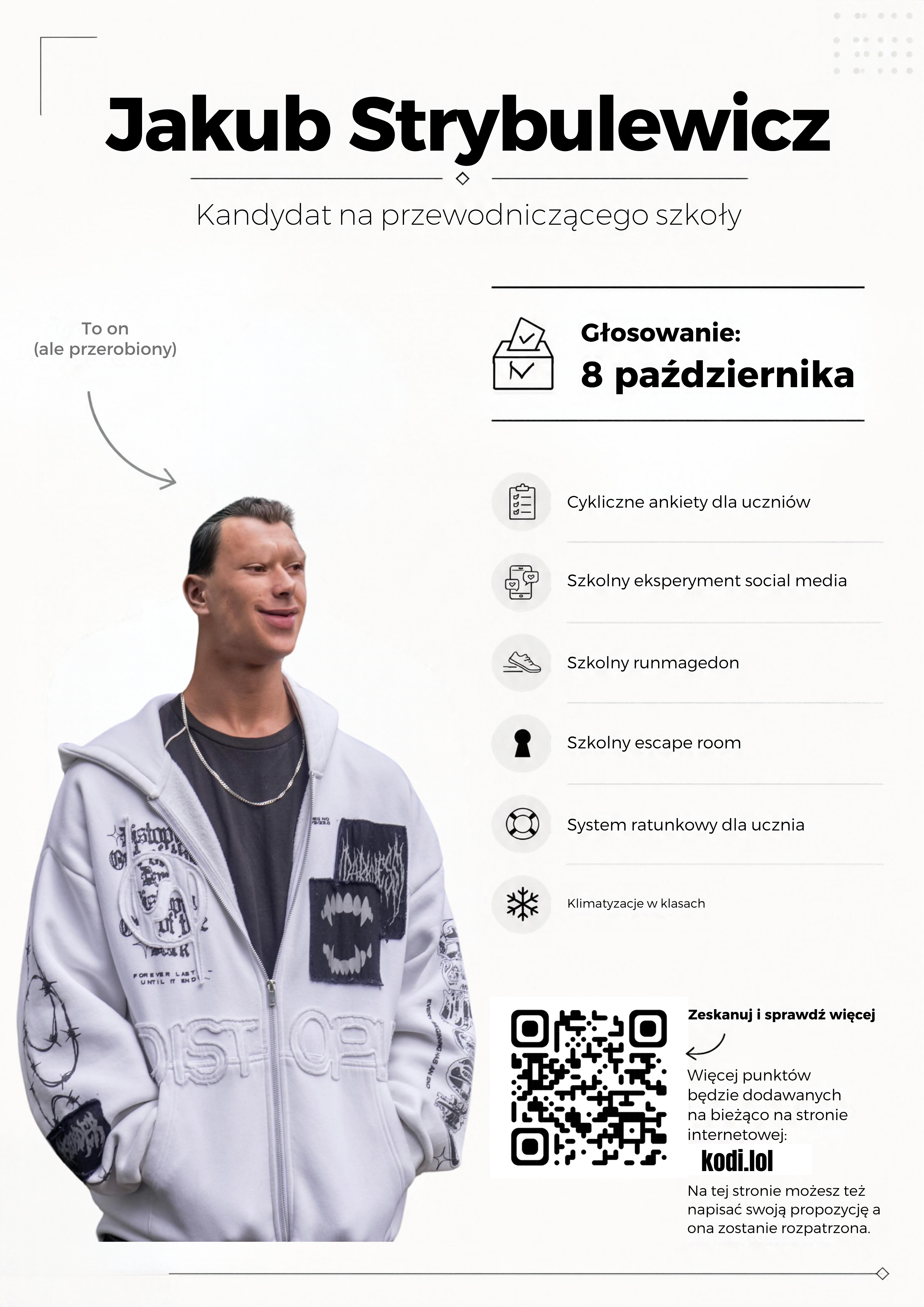 Plakat kampanijny - Wariant 7