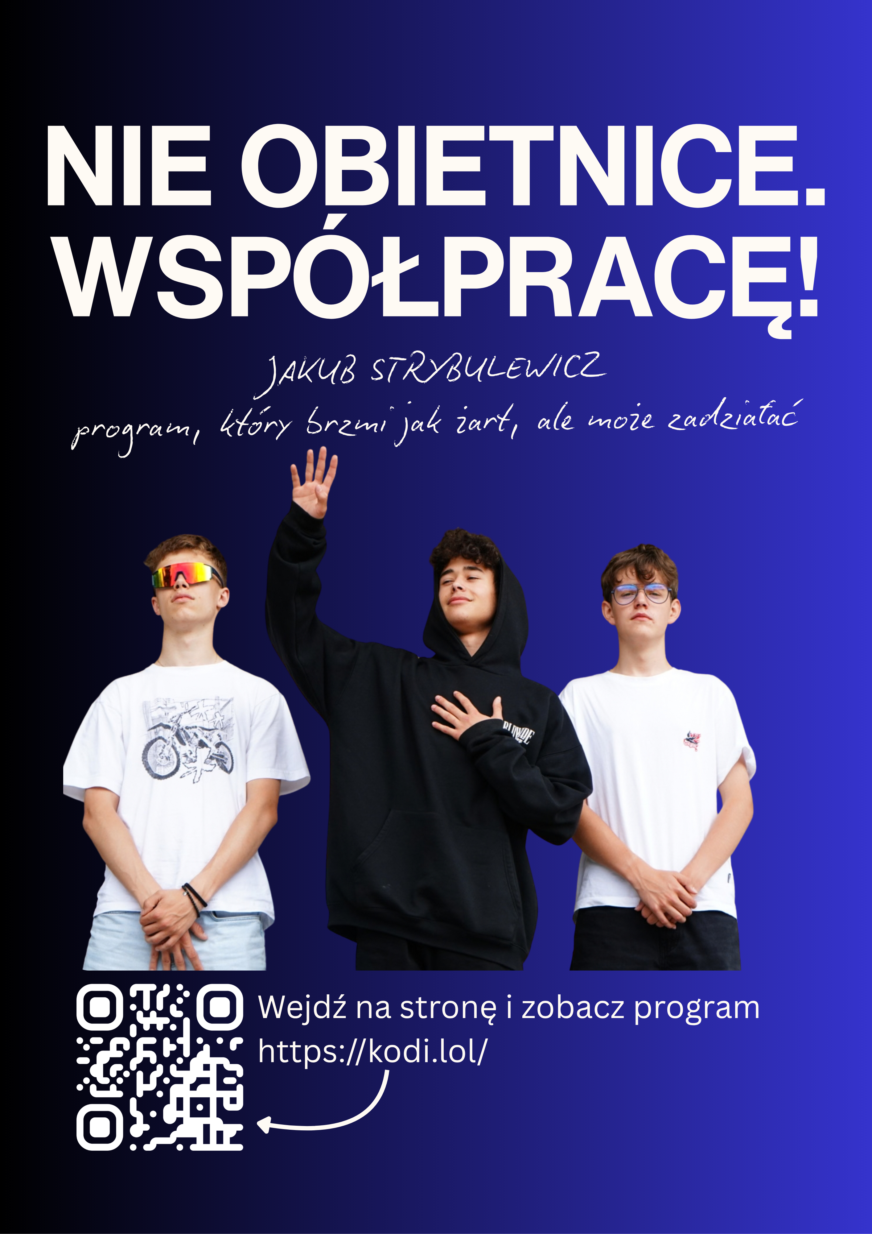 Plakat kampanijny - Wariant 8